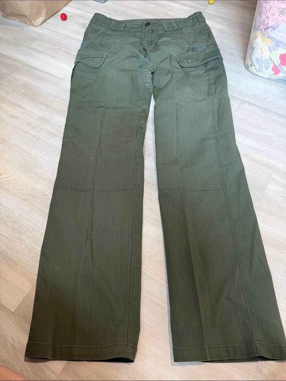 5.11 Tactical Olive Green Cargo Pants size 6 long